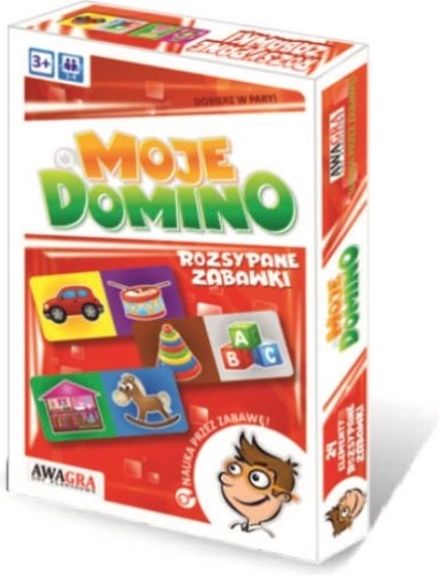 Moj domino – raztresene igrače