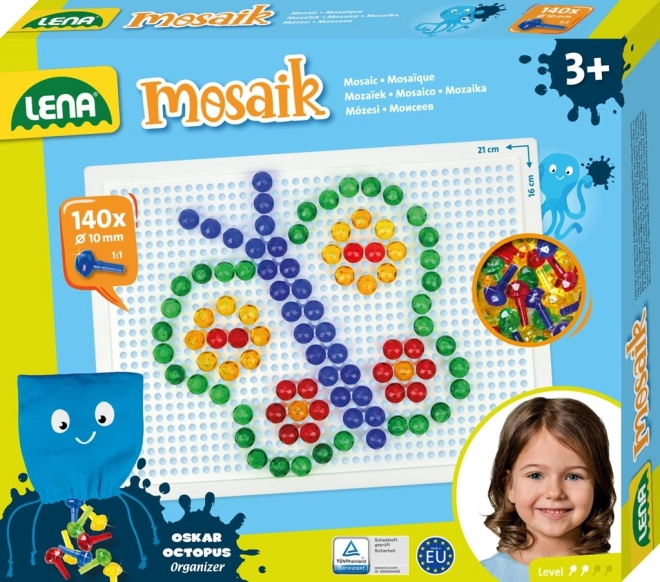 LENA gumbasta mozaika za otroke – Kristal