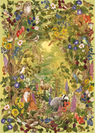 Sestavljanka The Art File: Sončna jasa 1000 koščkov