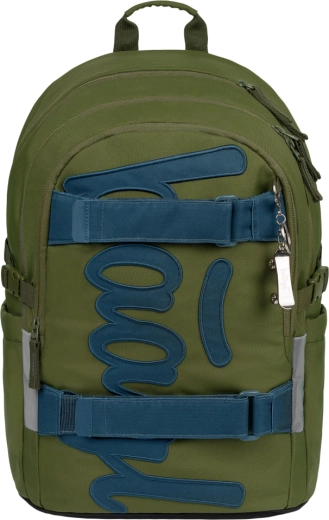 Ergonomski nahrbtnik s pritrdilom za skateboard in žepom za 15