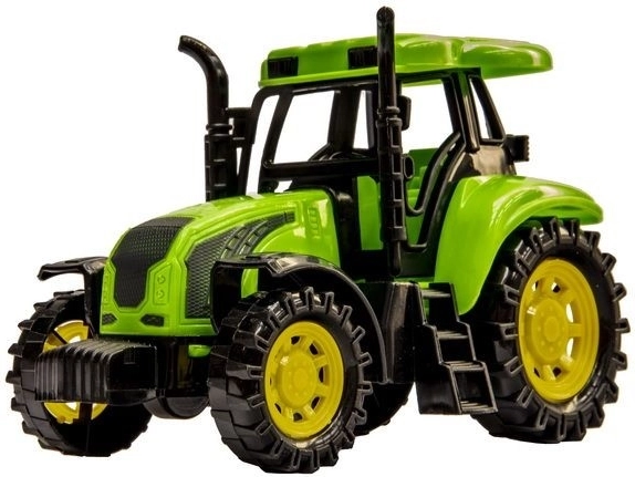 Realističen traktor z izrazitimi detajli