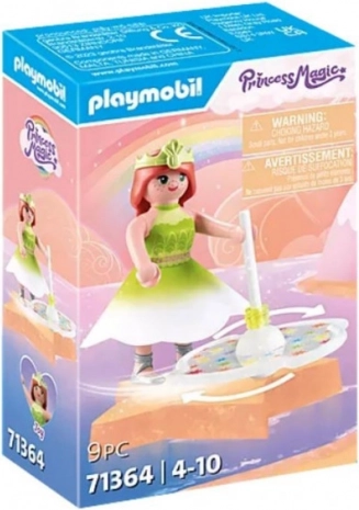 Playmobil Princess Magic – nebeški mavrični vrtavka s princeso