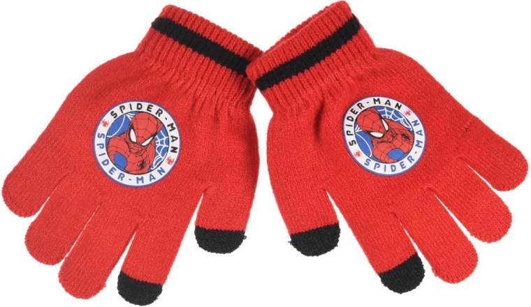 Otroške zimske rokavice na dotik Spiderman - 1 kos