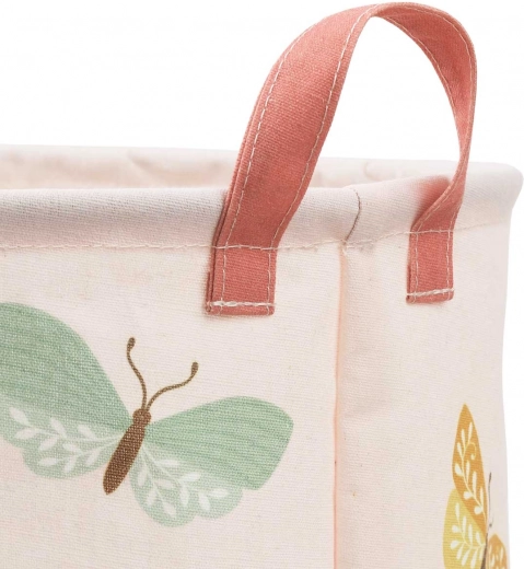 A Little Lovely Company shranjevalna košara za igrače – Metuljčki