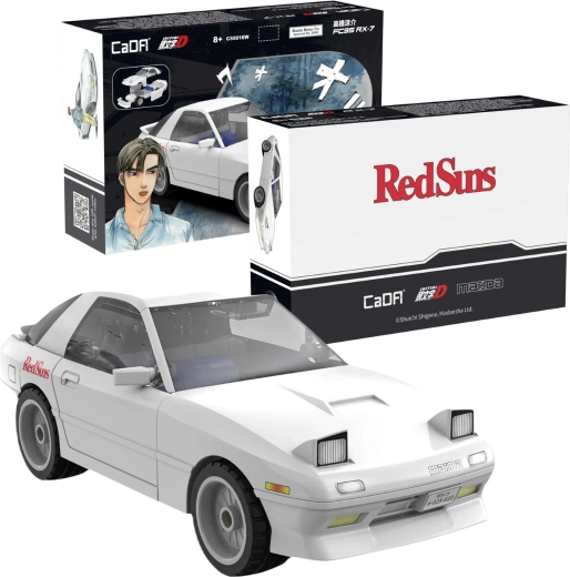 CaDA Mazda RX-7 FD3S Initial D komplet za sestavljanje avtomobila 1:35