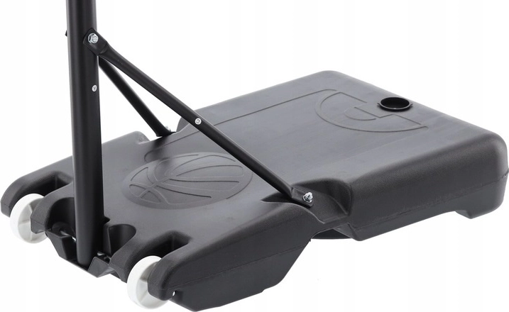 Stabilna napolnljiva osnova s kolesci