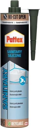 Pattex sanitarni silikon prozoren 280 ml