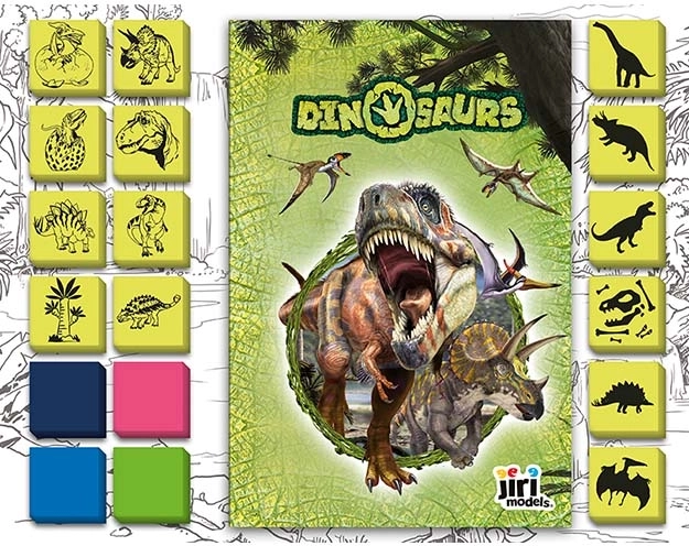 Zabavno žigosanje Dinozavri