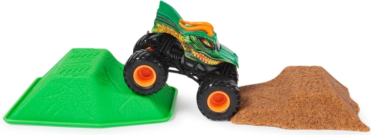 Kovinski monster truck DRAGON 1:64 s pnevmatikami BKT