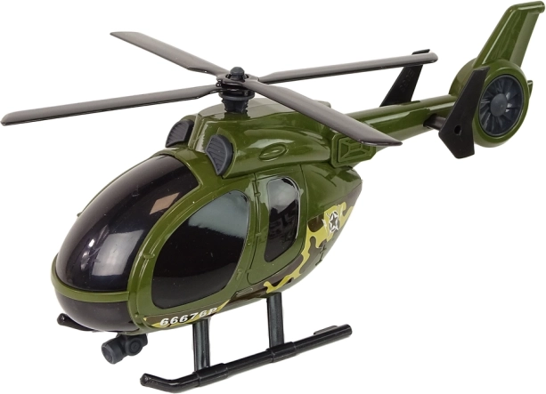 Realistični vojaški helikopter