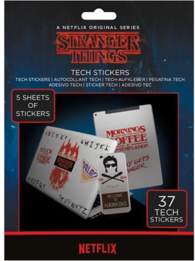 Vinilne nalepke Stranger Things, 37 kosov