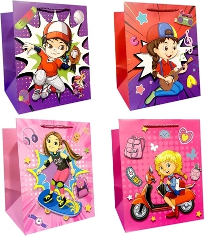 Gift bag JP2402-SD20 26 × 32 × 20 cm