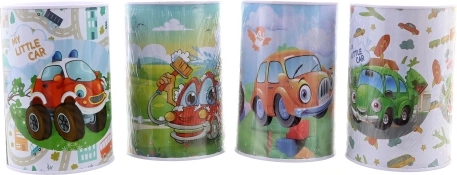 Kovinska hranilnica veseli avtomobilčki