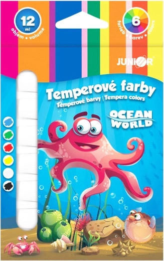 temperne barve ocean world 6×12 ml set