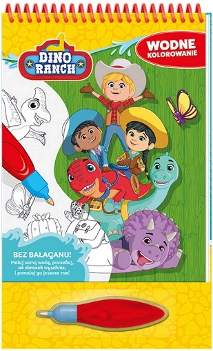 Dino Ranch vodne pobarvanke – 1. del