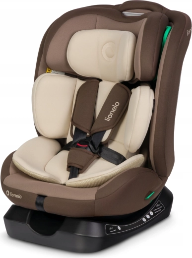 Avtosedež Lionelo Aart i-Size 40–150 cm bež-rjav
