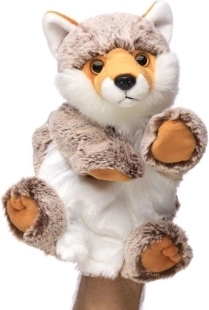 Plush Fox Hand Puppet (Eco-Friendly)