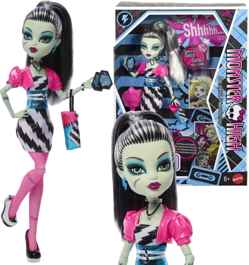 Zbirateljska lutka Monster High Frankie Stein Dawn of the Dance Creeproduction, 27 cm, z dodatki