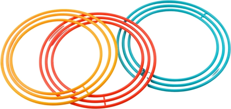 Barviti obroči v treh velikostih