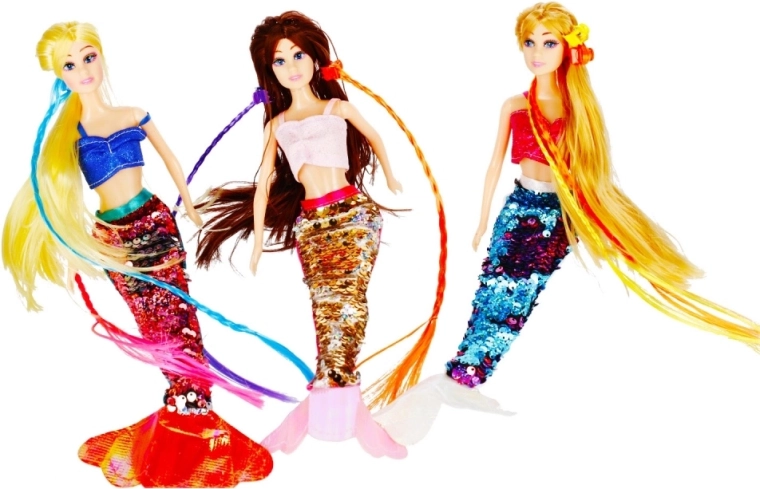 Bleščeč bleščični rep za čaroben učinek