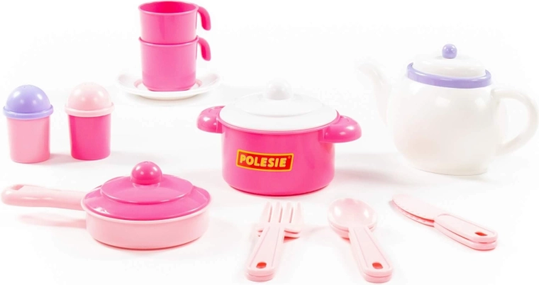 Otroški kuhinjski set Nastenka za dva – 18 delov