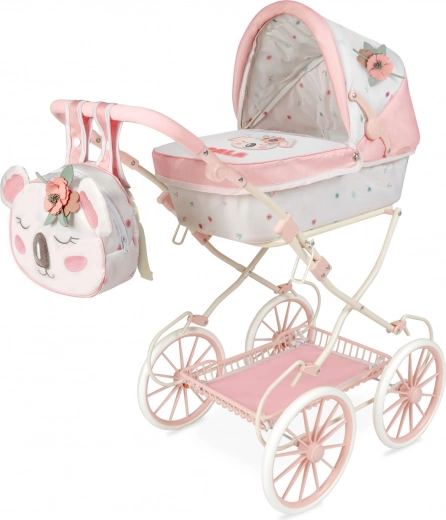 DeCuevas zložljivi voziček za punčke z nahrbtnikom Koala 81 cm