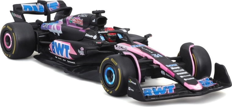 figura voznika in prosto vrteča se kolesa