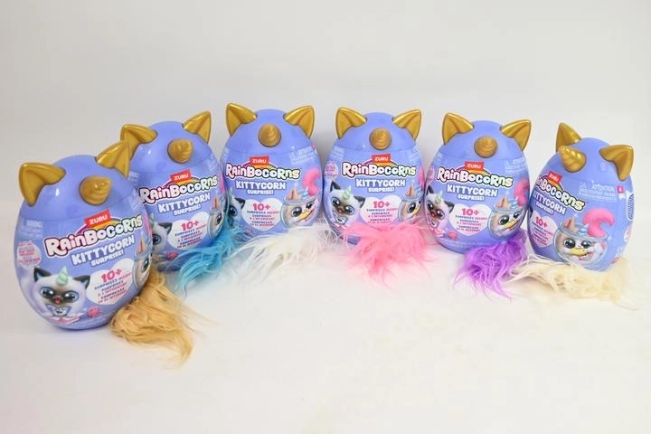 ZURU Rainbocorns Kittycorn Surprise – surprise egg with a plush unicorn kitty