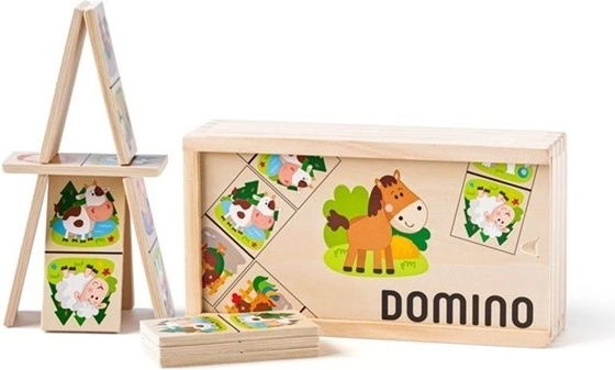 Woodyland domino domače živali