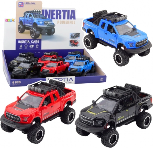 Terensko vozilo Raptor z odpirajočimi se vrati, pogonom, lučmi in zvoki