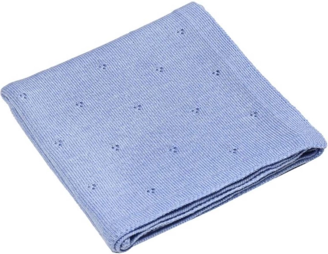 NANNA merino blanket Apollo blue