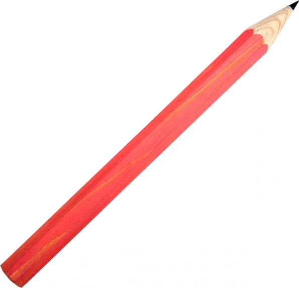 FAUNA Velik lesen svinčnik – rožnate barve, 40 cm