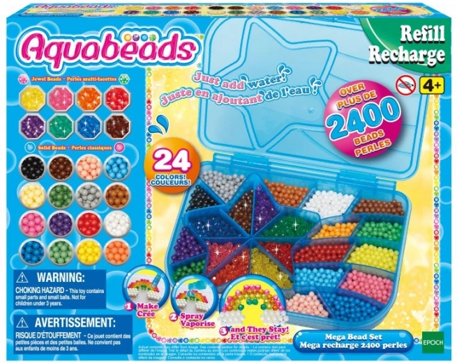 Aquabeads velika škatla perl