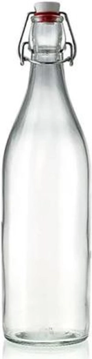 TORO glass bottle with swing-top closure 260 ml