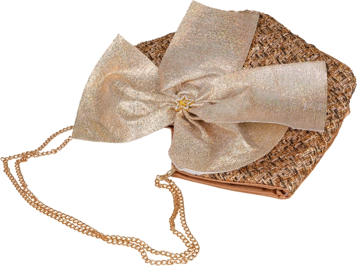 Elegantna torbica z mašno za na pot