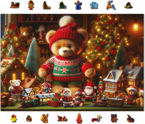 Čarobni božični motivi, ki razveselijo