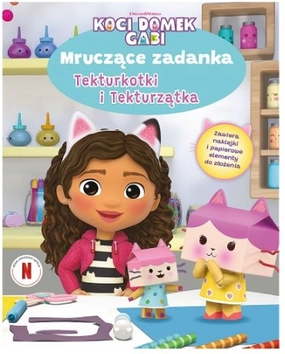 Gabbyna mačja hišica – mrnjav…: kartonska aktivnostna knjiga za otroke