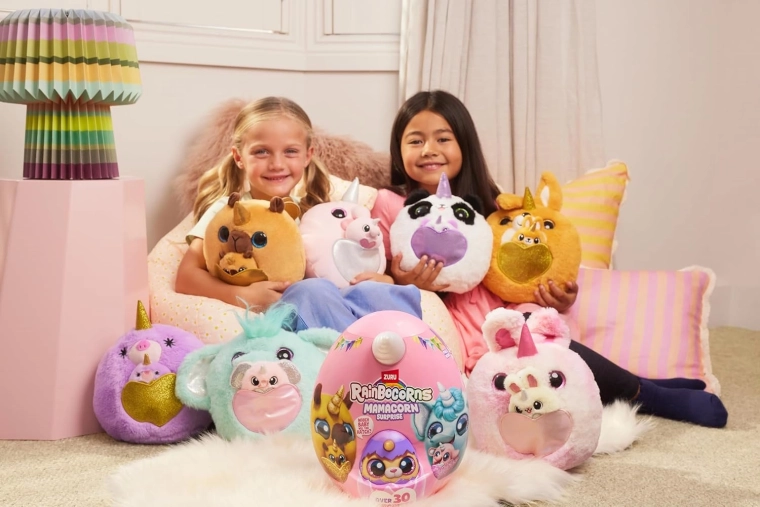 Mamica Mamacorn in skriti dojenček