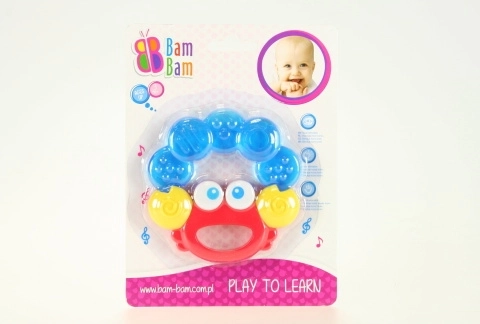 BAM BAM cooling teether – crab