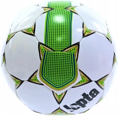 Nogometna žoga velikosti 5 belo-zelena 260–280 g