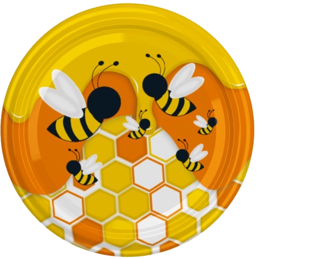 Pokrovčki fi82 z motivom čebelice – 6z, karton 660 kos