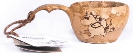 Kupilka otroški lonček Moomintroll 120 ml, rjav