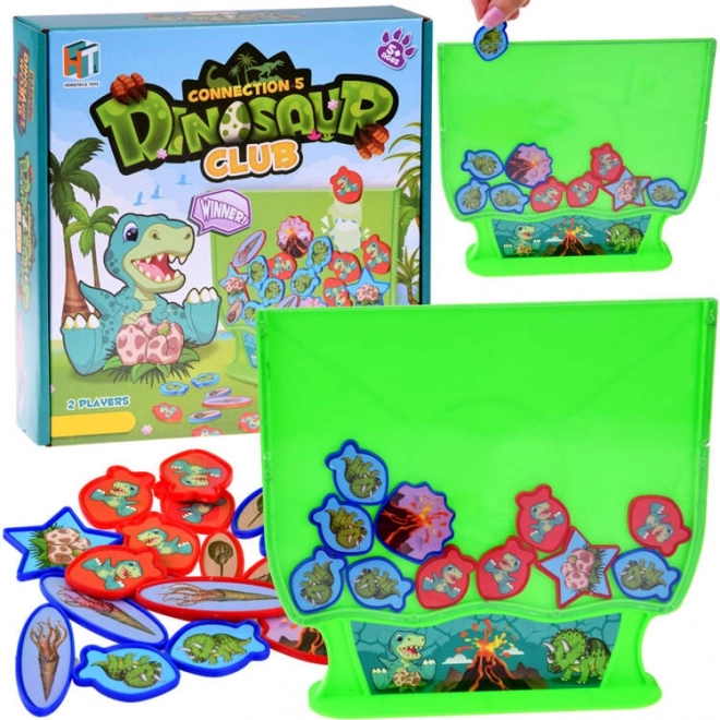 Dinozavrska igra POVEŽI 5 – spretnost in strategija