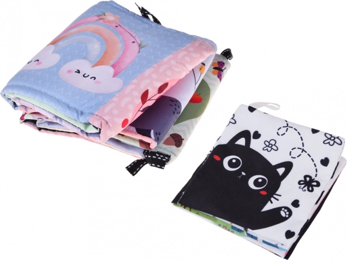 Kontrastne knjižice in varno ogledalce