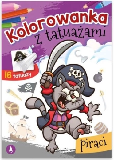 Pirat tattoo – umivalne tetovaže in pobarvanke