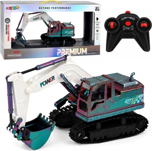 Gosenicni daljinsko voden bager RC chameleon z lučmi 1:14