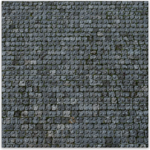 Dizajnerska podloga BRIXIES Plus – tlakovanec 25,5 x 25,5 cm