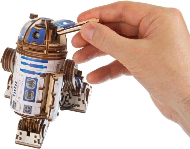 LED projektor z zamenljivimi diapozitivi