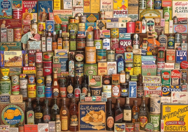 Sestavljanka Znamke, ki so zgradile Britanijo 1000 koščkov GIBSONS