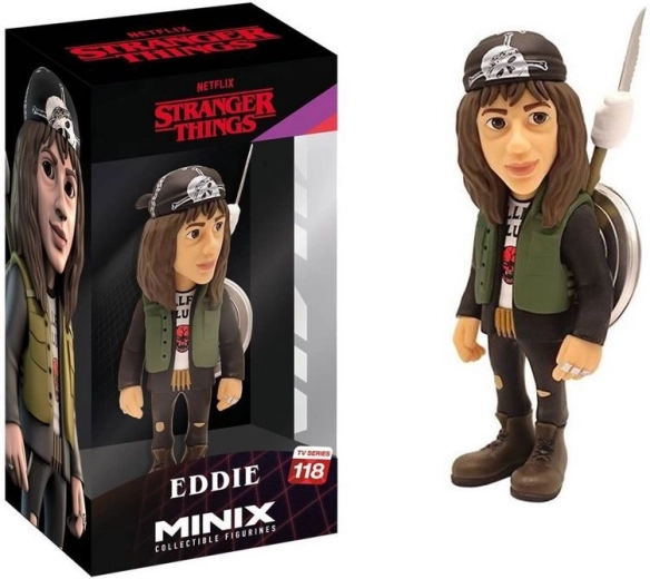 Netflix Stranger Things zbirateljska figurica Minix Eddie